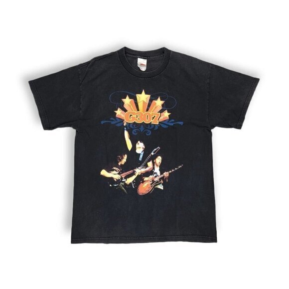 Vintage‎ G307 Tour 2007 Joe Striani T Shirt Mens Large Band - Picture 1 of 6